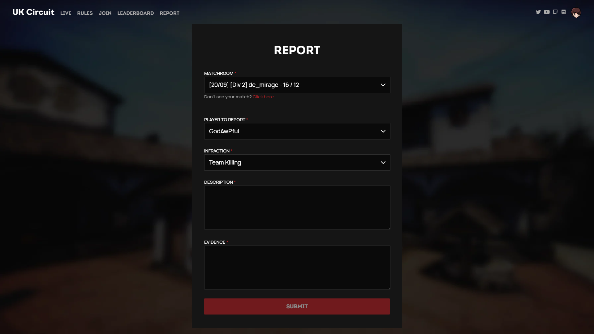 /uk circuit report